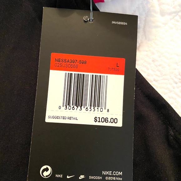 Last 1-NIKE Tankini Swimsuit Pink & White 🌺 - Picture 10 of 15